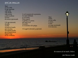 Poema EN LA ORILLA Jose Moreno Losada F
